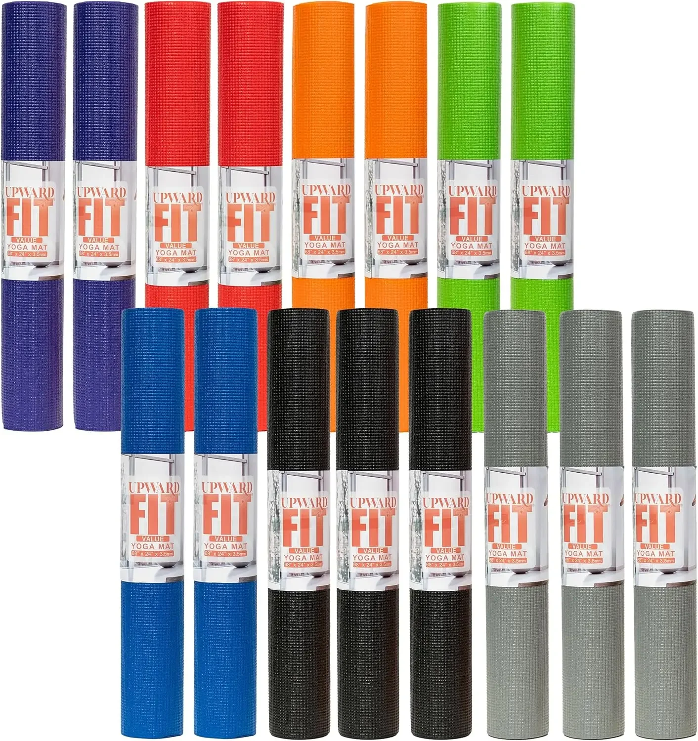 16-Pack Yoga Mat, 68