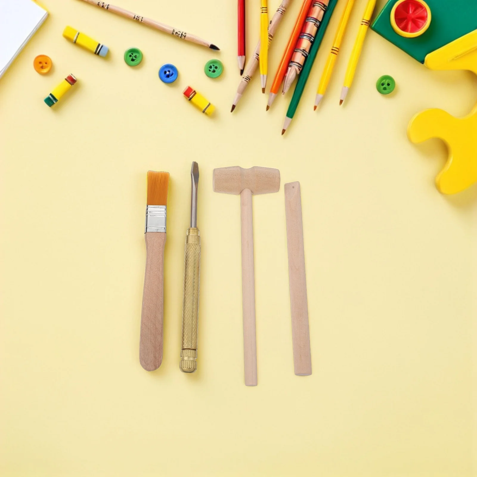 

1Set Paleontologist Kit for Kids Sturdy Geology Tools Set with Pick Brush Chisel Ideal for Backyard