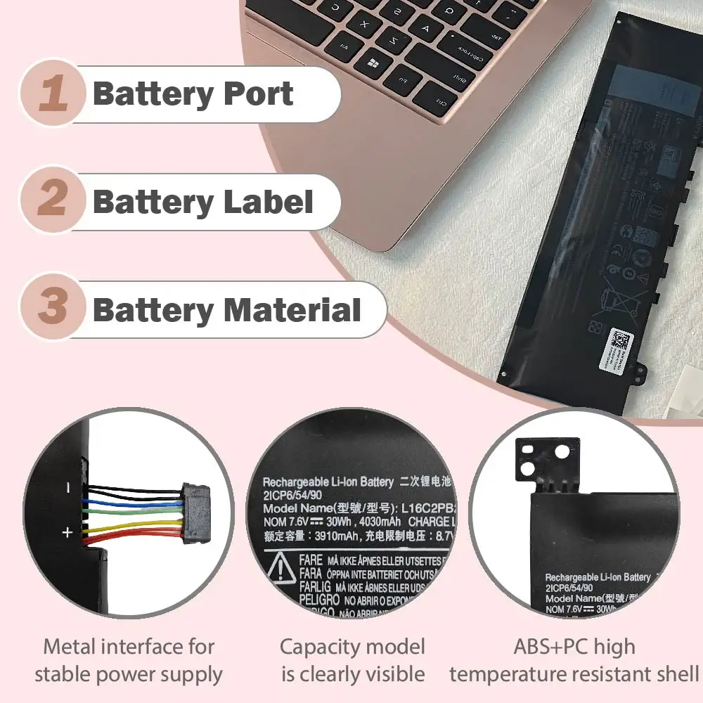 L16M2PB1 L16C2PB1 Laptop Battery For Lenovo Ideapad 320 520 130 V320 S145 L17L2PF1 L17M2PB7 L16L2PB2 L16L2PB3 L16M2PB3 Freetools