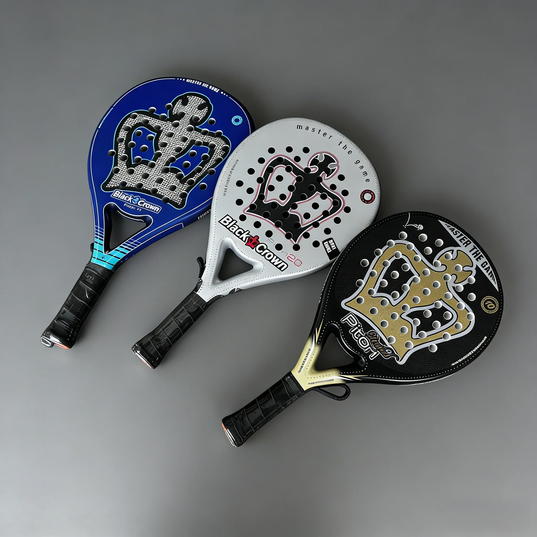 Padel-Schläger aus 3K-Kohlefaser, langlebiger Padel-Tennisschläger für Sporttraining und Turnierspiele, bestes Niveau – Detail 1