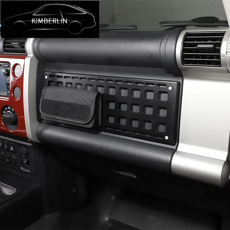 

interior Car Accessories For 07-21 Toyota FJ Cruiser Car Co-Pilot Storage Rack Multifunctional Shelf Fold Table Rack