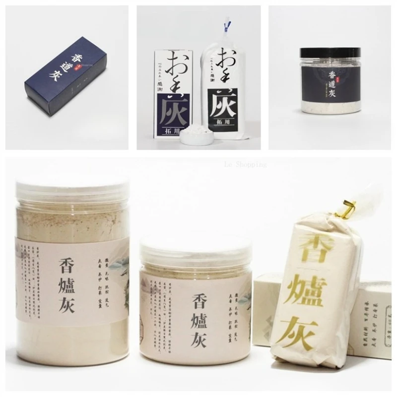 60g/100g/200g Natural Incense Ash/Fire isolation Air Fumigation Special/Hand Warmer Stove Incense Lore Ash Religious Supplies
