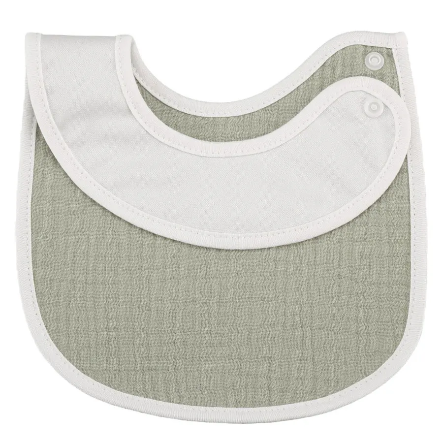 2pcs 얇은 방수 아기 턱받이 부드러운 간호 사계절 타액 수건 아기 턱받이 신생아 흘경 천