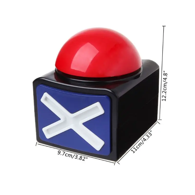 Game Answer Buzzer Alarm Button With Sound Light Trivia Quiz Got Talent Buzzer