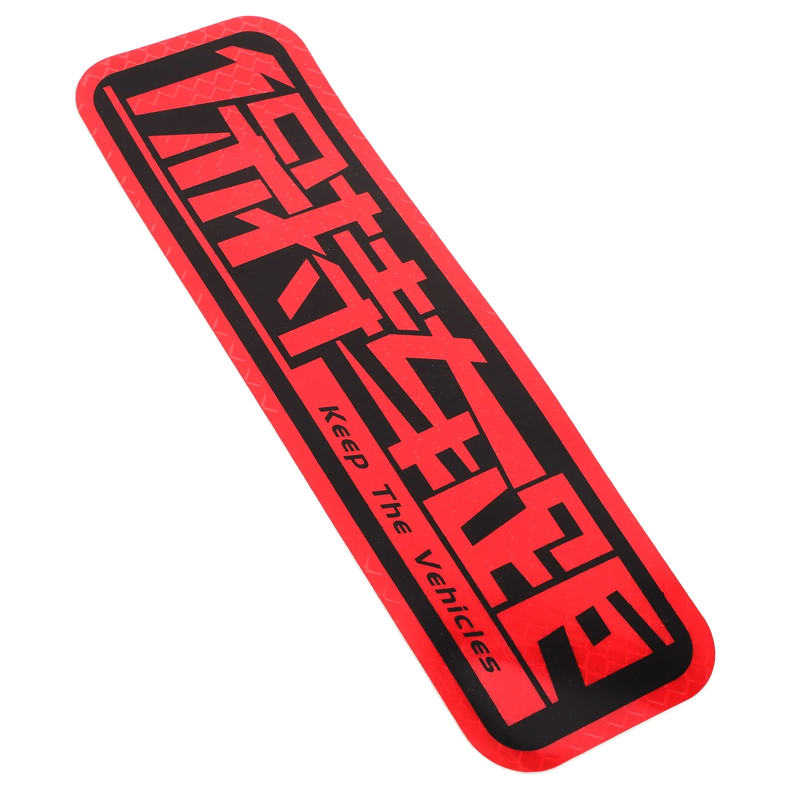 

High Quality Pet Stickers Keep Distance Driving Safety Reflector Decals Car Decor Supplies Easy Install No Tools Visibility