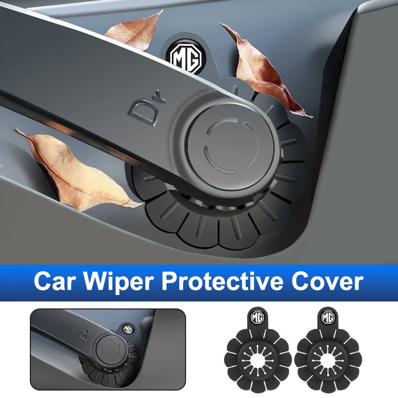 Nuovo Auto Foro Tergicristallo Coperture Protettive Tergicristallo In Silicone Per Mg Zs Hs ES5 MG4 Elettrico MGS5 Ev MG3 MG5 MG6 MG7 Trofeo Ezs