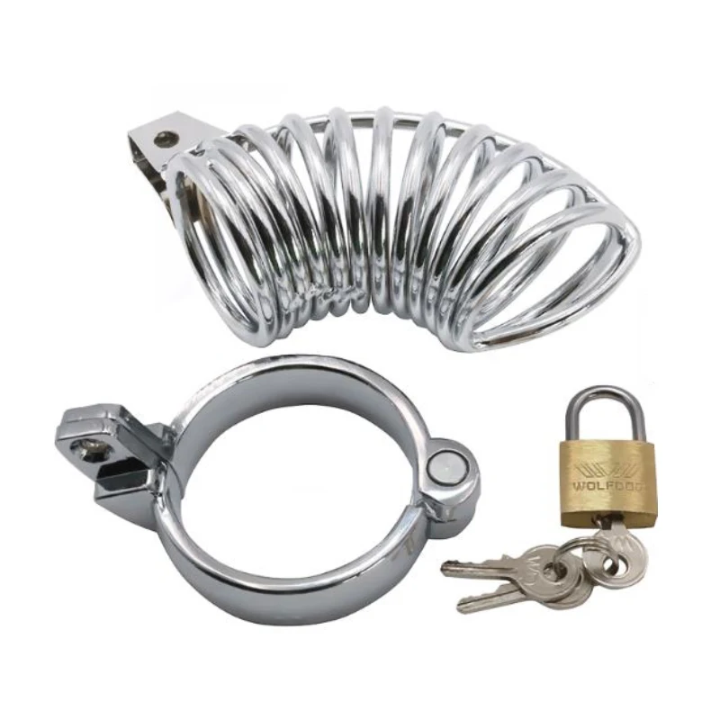 المثيرة مجرى البول قفل ذكر العفة قفص معدني القضيب قفص القضيب خاتم الديك مجرى البول العفة SM المنتجات الجنس لعب الكبار للرجال مثلي الجنس