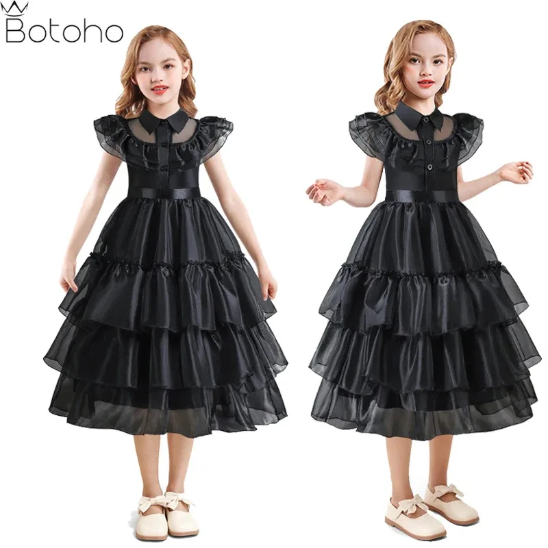 أزياء الأربعاء آدامز التأثيرية الجديدة لعام 2025 للنساء والفتيات فانتازيا فساتين الأميرة الأنيقة لحفلات الهالوين وأعياد الميلاد وعروض المسرح