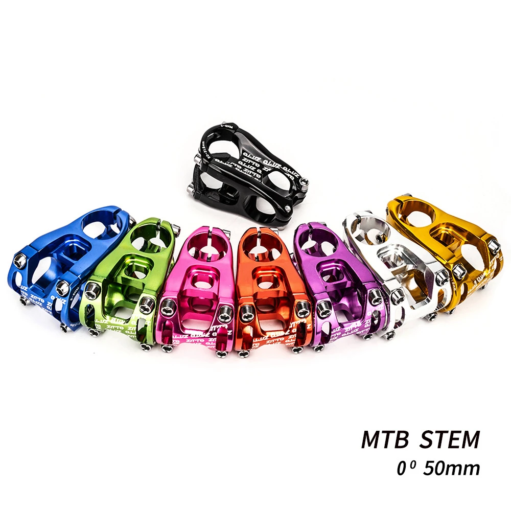 

G663 Bicycle Stem Mountain Bike CNC Short Handle Vertical Aluminum Alloy 31.8*50MM Riser
