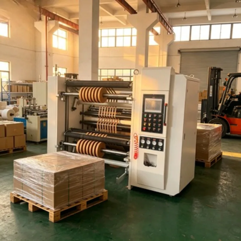 Manufacturer Supply Slitter Rewinder Slitting Machine for Paper Film Self Adhesive Label Sticker Rewinding Equipment  
