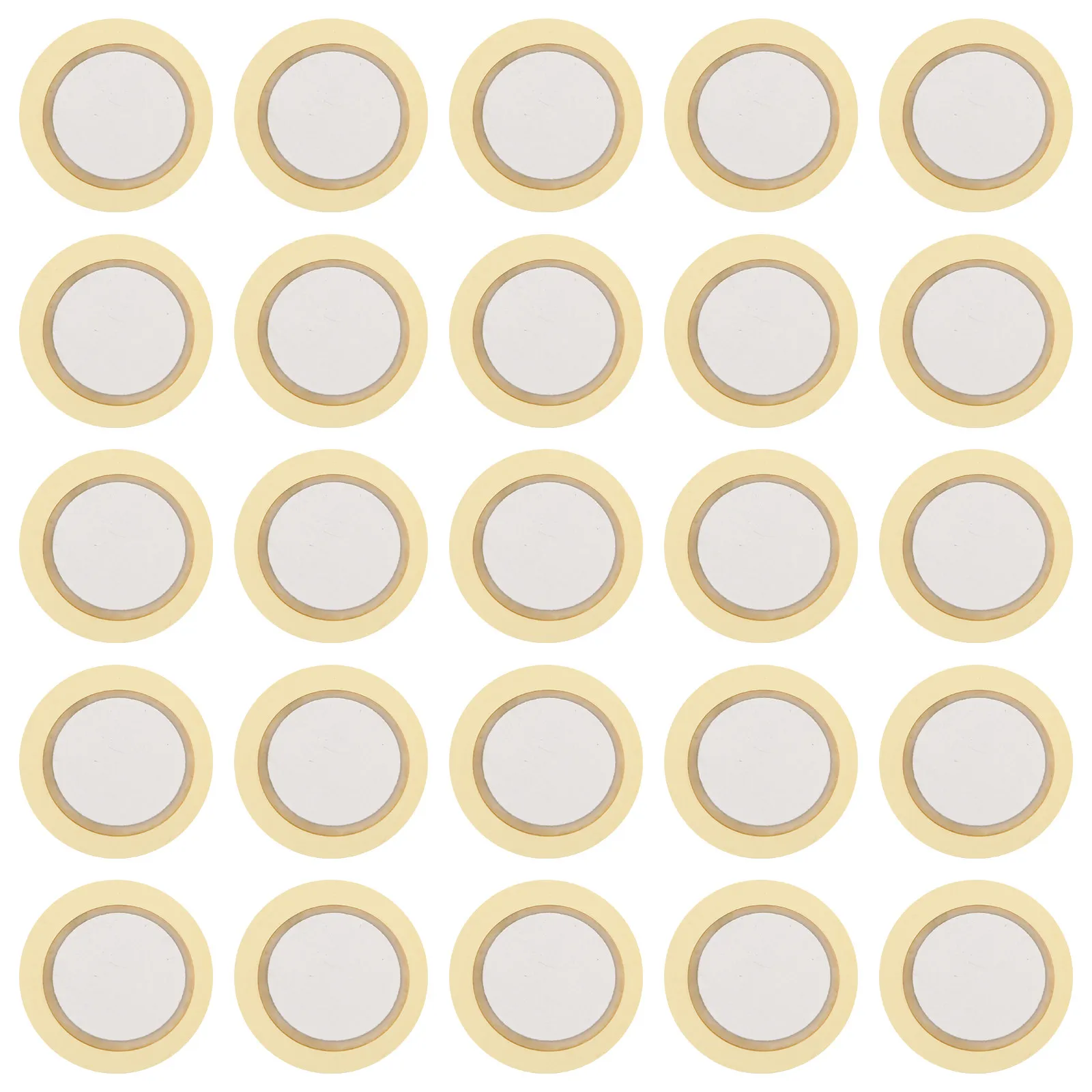 50Pcs Piezo Discs High Sensitivity Low Power Piezoelectric Transducer for Buzzer Sound Detection Watch Electronics DIY Projects