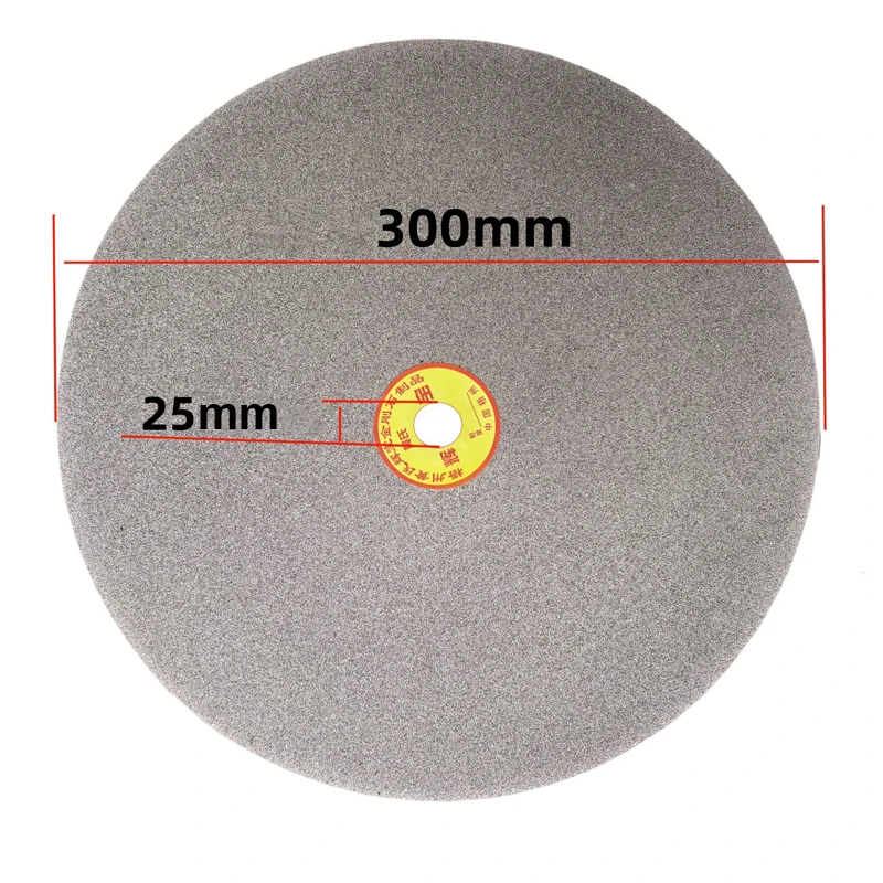 300mm 12Inchx25 Hole Diamond Electroplated Grinding Disc for Gemstone Ceramic Steel Polishing Wheel