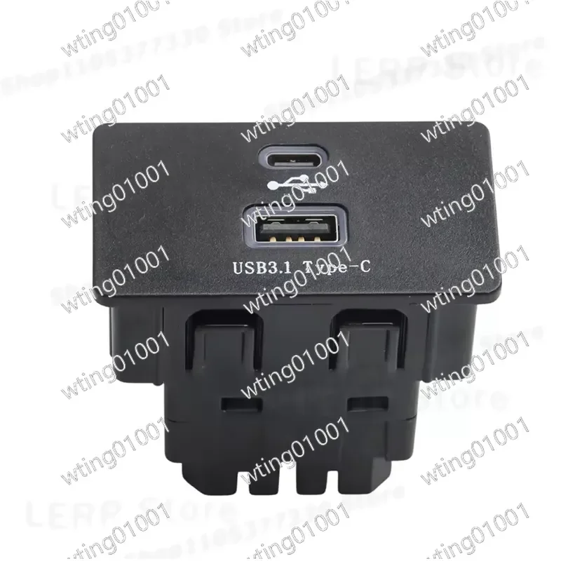 for Ford F-150 F-250 2016-2020 Wireless CarPlay Adapter with Type-C Dual USB Interface Module Upgrade HC3Z-19A387-B Seamless