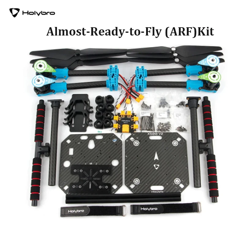 HolyBro X500 V2 Kit de marco 500mm distancia entre ejes Kit de marco de fibra de carbono 2216 KV880 Motor 20A ESC 1045 hélice XT30 XT60 PDB Combo