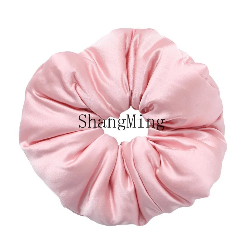 

PYH30 mmi silk pillow hair band 9.5cm satin hair band women, silk stuffed headgear silk