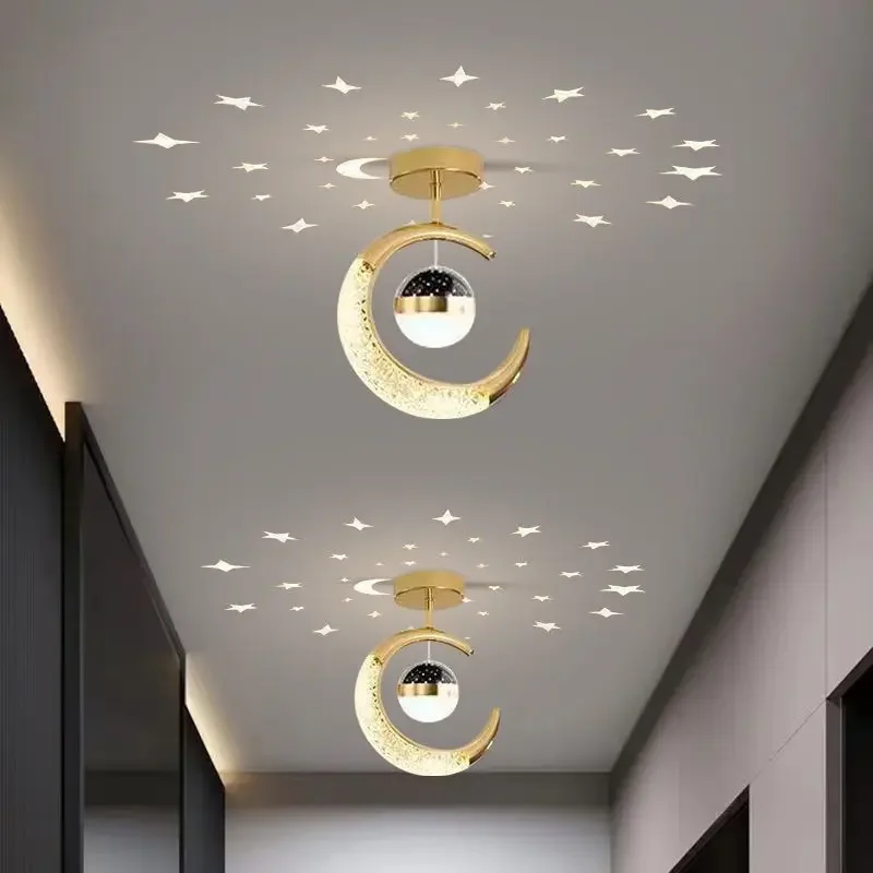 

Home Decor Hallway Aisle Ceiling Light Entryway led s Starry Atmosphere Pendant Bedside Hanging Lamp