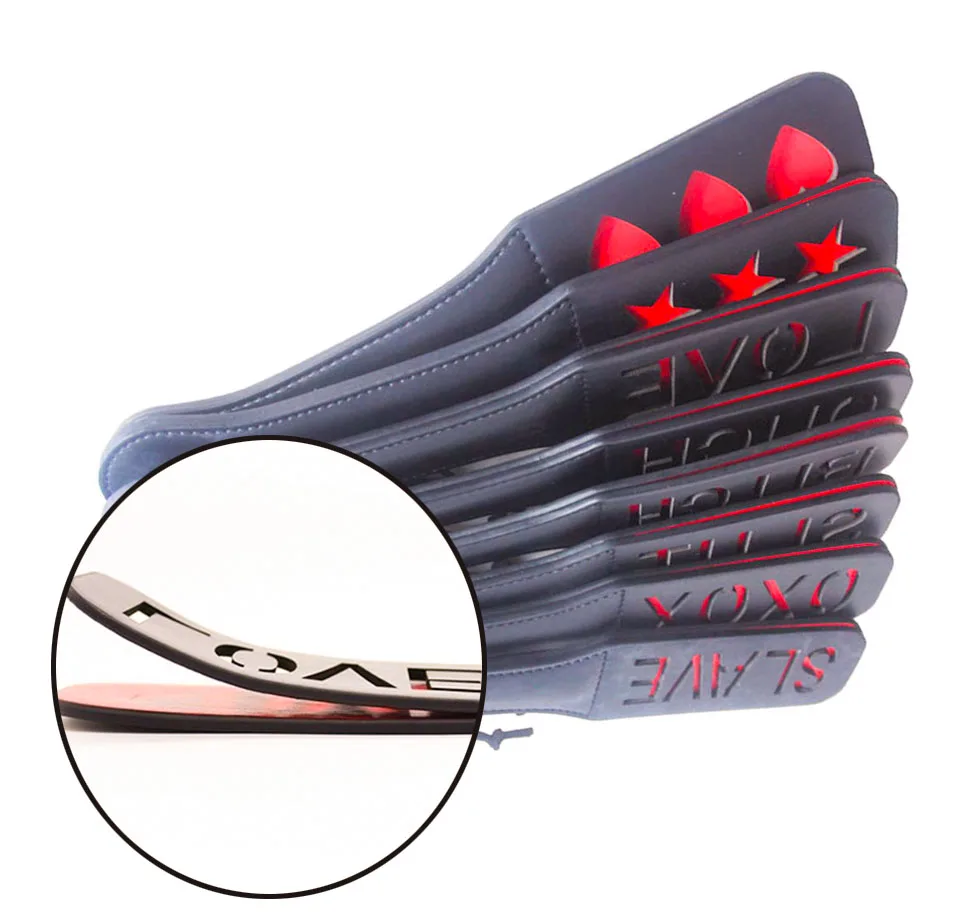 BDSM بولي Paddle سوط اللعوب لعبة للذكور الإناث مثالية الكلمات المجوفة لعبة الجنس للنساء الرجال الأزواج الكبار مثالية لعبة عاشق #1