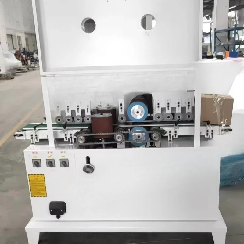 Four-sided flat hair removal machine, woodworking sander for furniture production