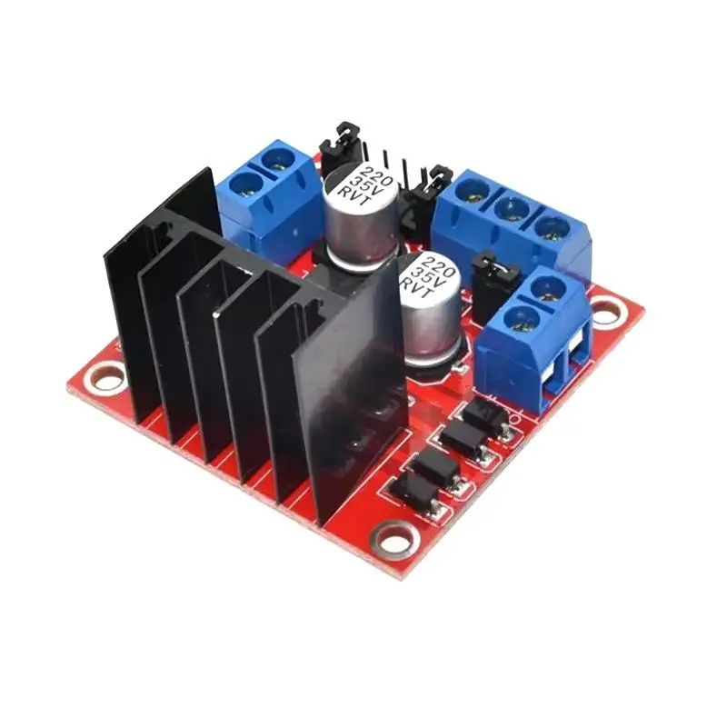 L298N Motor Driver Board DC & Stepper Motor Driver Module For Smart Car Robot