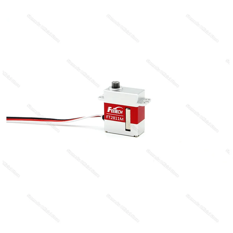 Feetech FT2811M 11KG 180° All Metal Motor Servo SCX24 Trucks Car Steel Gear Trx4m Injora Servos for Gimbal Fixed Wing Helicopter