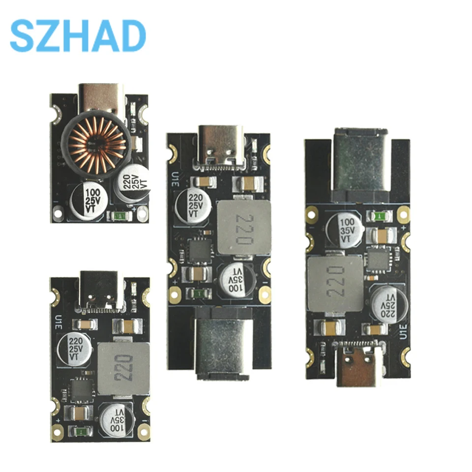 PD65W Step Down Module Fast Charge module Type-C DC8-32V 3.25A interface PD3.1 PPS Fast Charge QC3.0 SCP