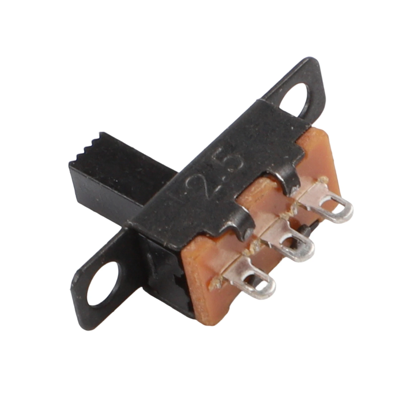 50 Units Slide Switch 20x5.5x13mm 2 Position 3 Pin ON/OFF with Solder Lug for Electronic Instrumentation and Testing