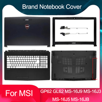 New For MSI GP62 GP62MVR MS-16J9 16J5 16JB GL62 MS-16J3 16J2 16J1 Laptop LCD Back Cover/Front Bezel/Hinges/Palmrest/Bottom Case