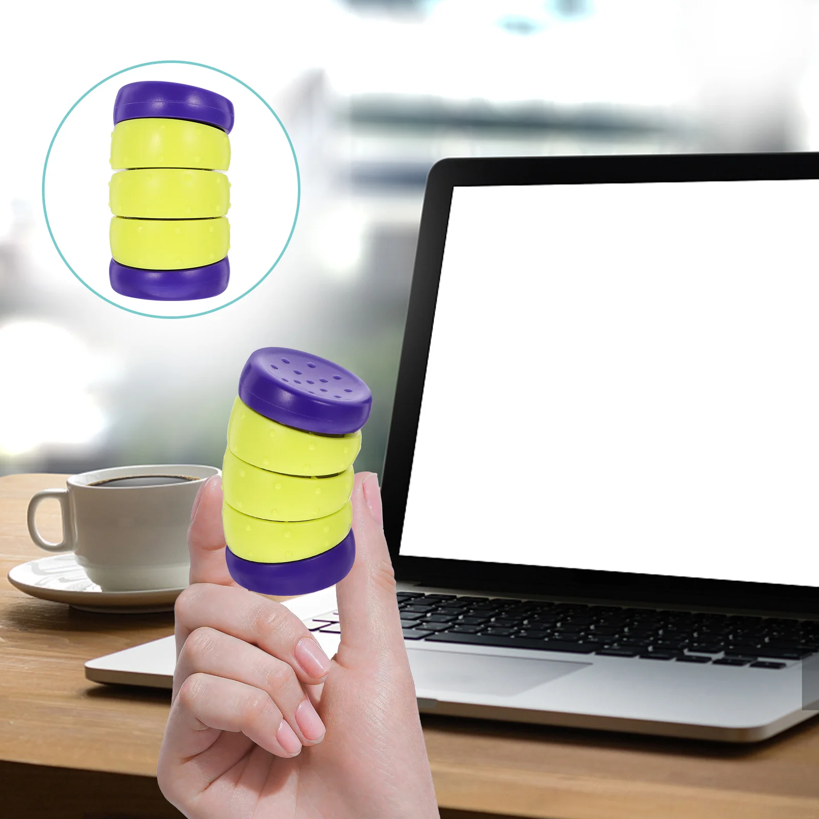 Decompression Cube Finger Toy Fidget Toys for Adults Entertainment Stress Abs Slider Office