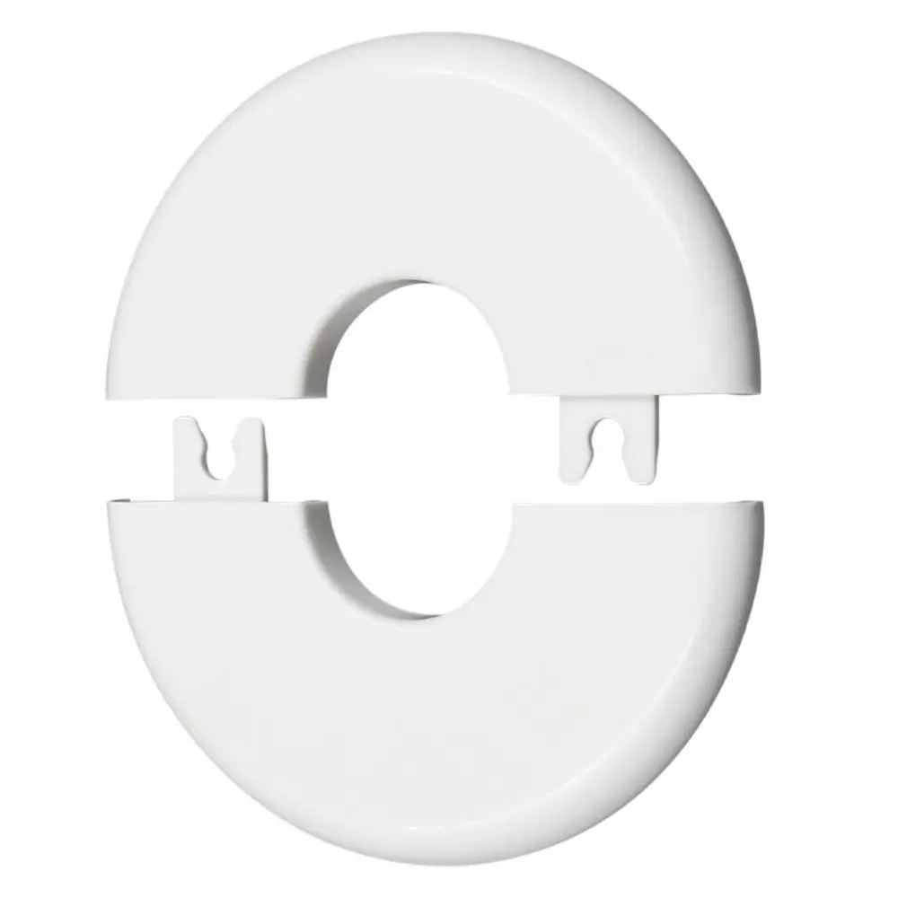 New Splittable Wall Hole Decorative Cover Self-adhesive White Wall Split Flange Round Flange Cover Plumbing Floor Ceiling