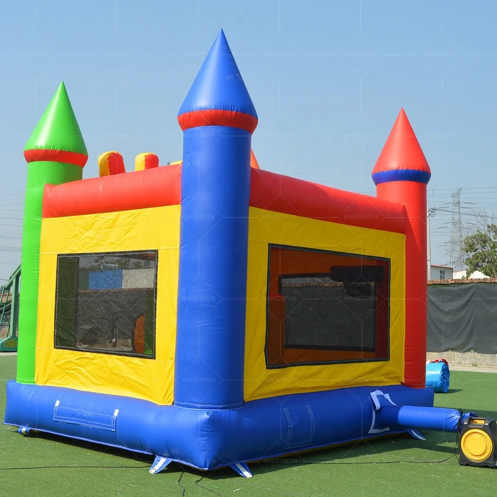 13x13ft opblaasbaar stuiter wit kasteel zacht spel voor kinderen aangepaste partij jumper kasteel