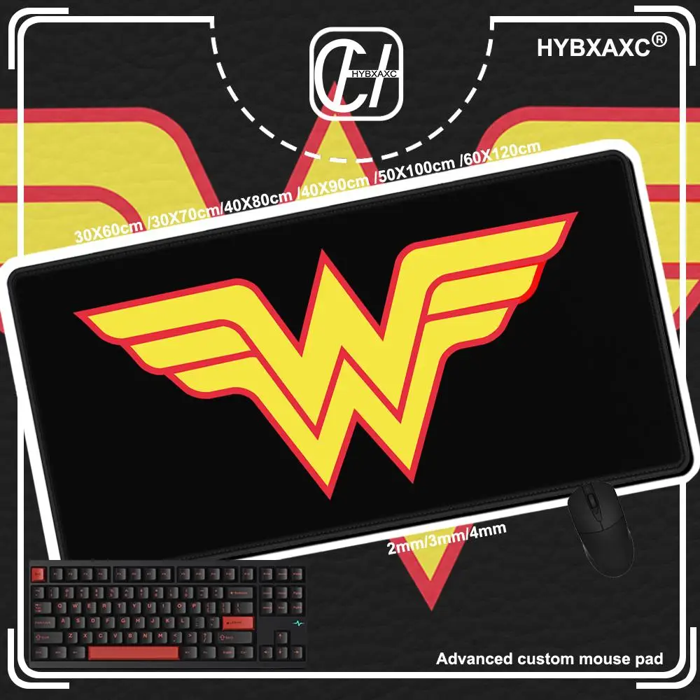 

Tapis De Souris Wonders Womans Movie XXL Mouse Pad Gaming Accessories Mausepad Gamer Keyboard Non-Slip Laptop Mousepad Deskmat