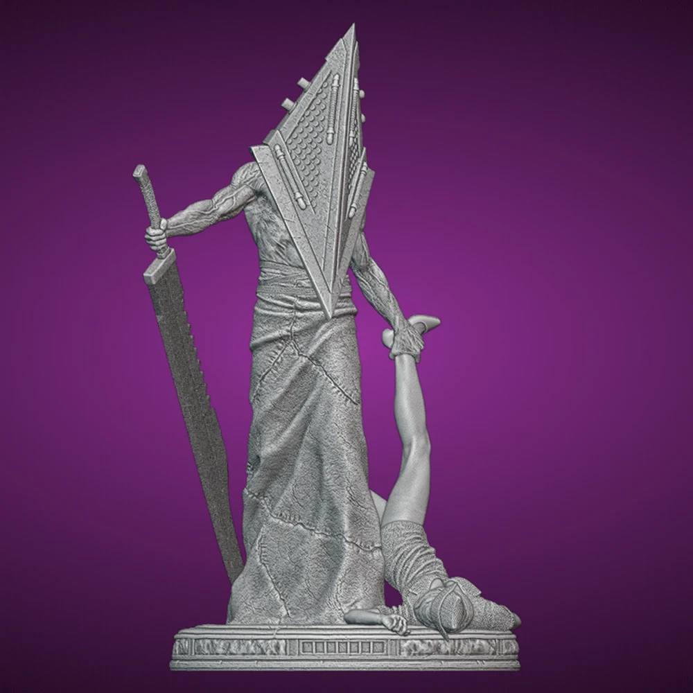 1/24 3d Print Model Kit Knife Swordsman Sexy Nurse Resin Figure Model Kit Diy Micro Reduction Statue Unpainted Garage Kit Toys
