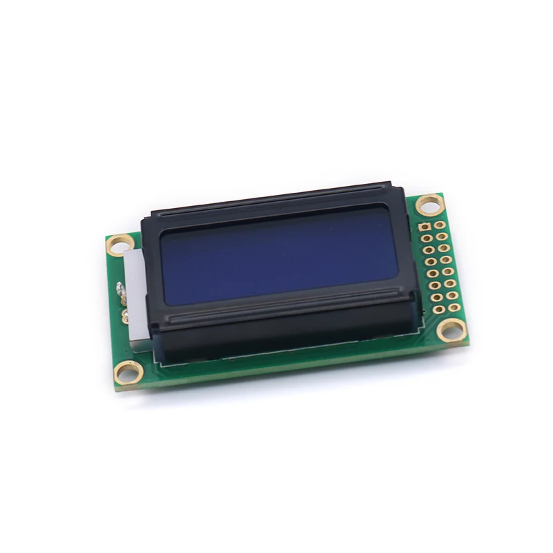 0802 LCD Display Module 8 x 2 Character 5V LED Backlight 16P LCM LCD Blue/Green Screen For Arduino DIY Kit
