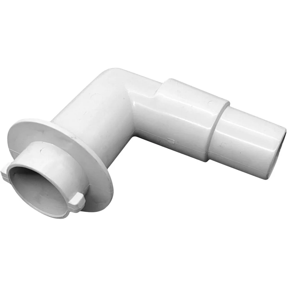 Small Elbow Connector Pool Skimmer Vacuum Plate For Pool Maintenance White Pool Skimmer Long Lasting Performance