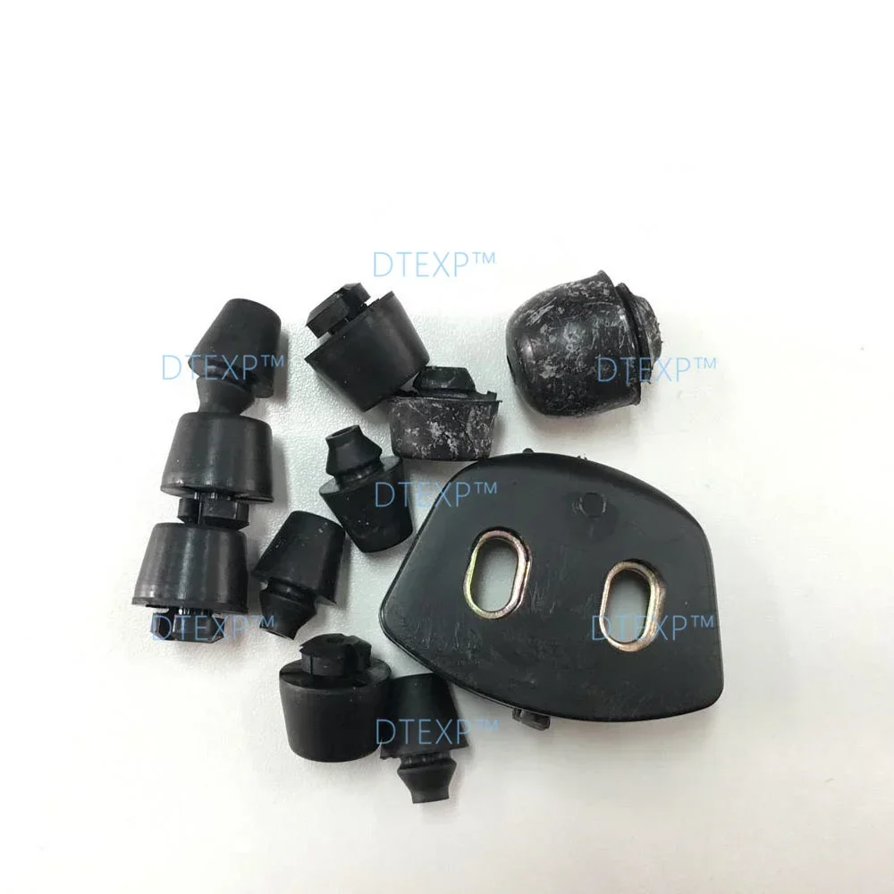 11 Piece Car Door Buffer For Pajero Bump Pad Stop Shock Rubber For Montero V31 V43 V32 V33 Second Generation Dampers MB019730