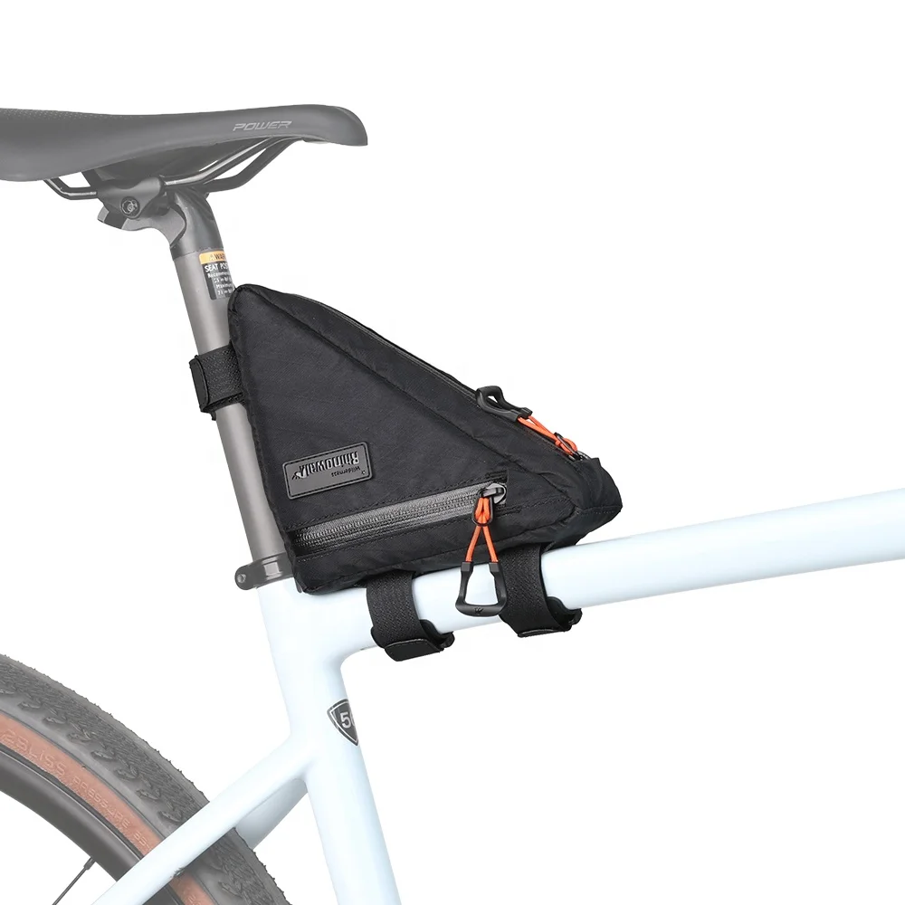 

Пакет с треугольной рамой для велосипеда, 0,9 л, небольшая компактная сумка для хранения инструментов для дорожного горного велосипеда - серия Wilderness