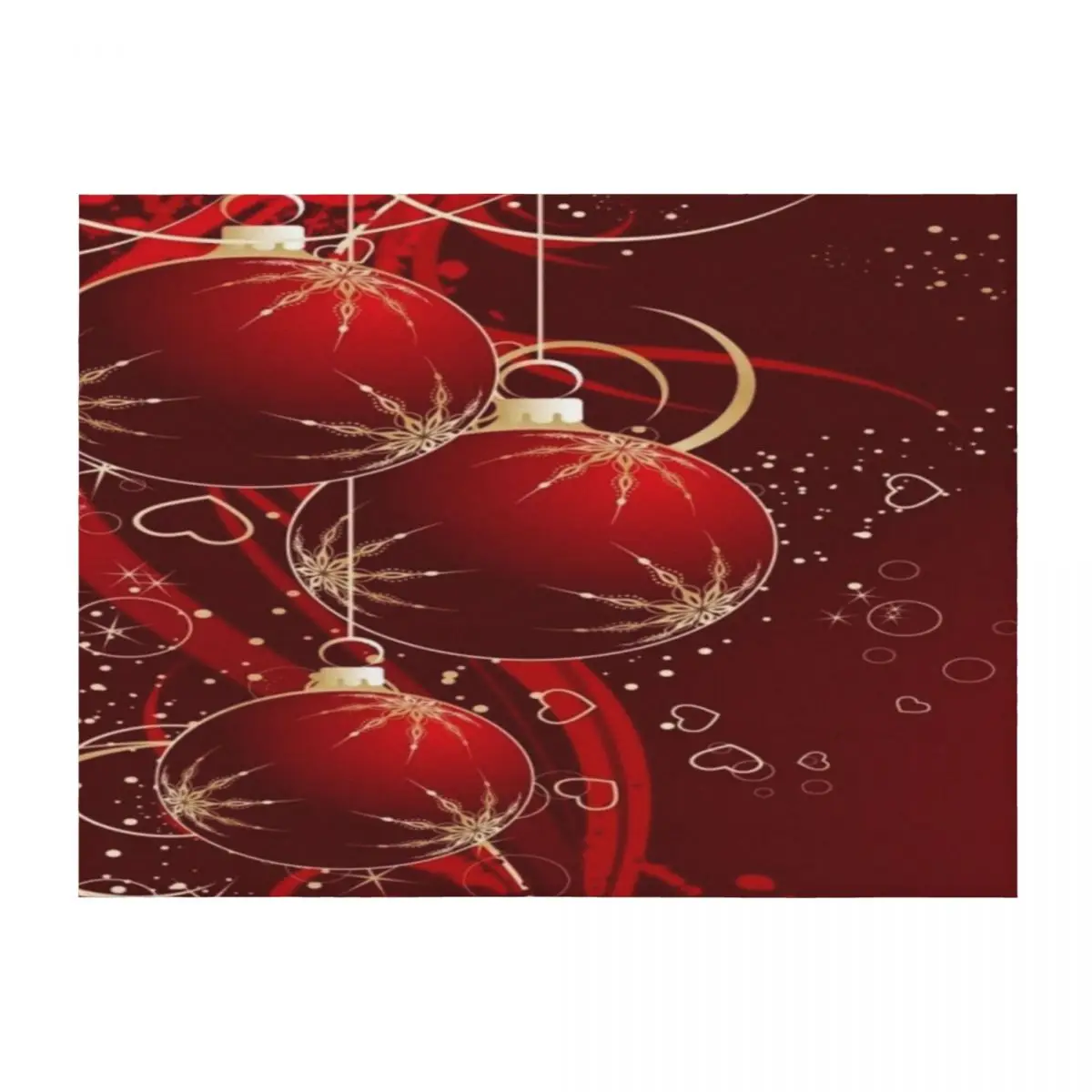 

Christmas Throw Blanket Sofa Throw Retros Summer Beddings Beach Blankets