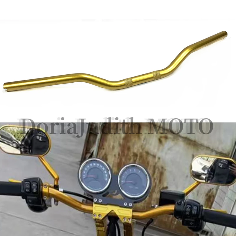 For Harley Dyna Street Bob Low Rider S Sporter XL883N/XL1200N-X48 Motorcycle 1 inch modified golden DS handlebars 25.4mm