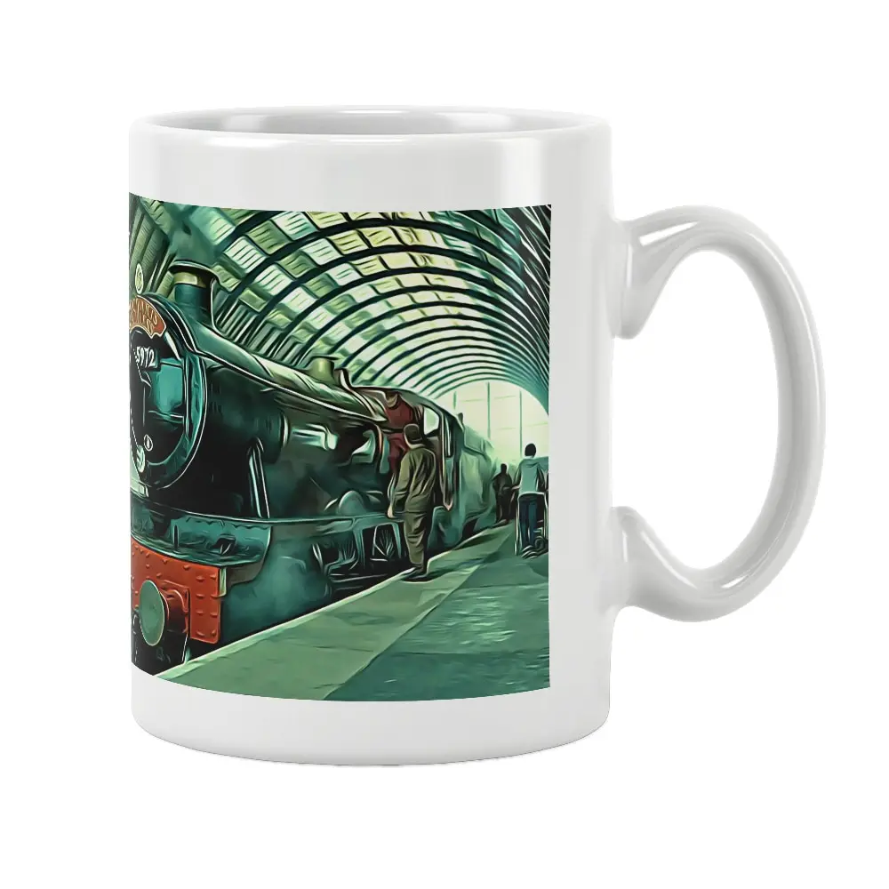 Hogwarts Express Printed Mug Coffee Cup White Ceramic Cute Funny Birthday Gifts