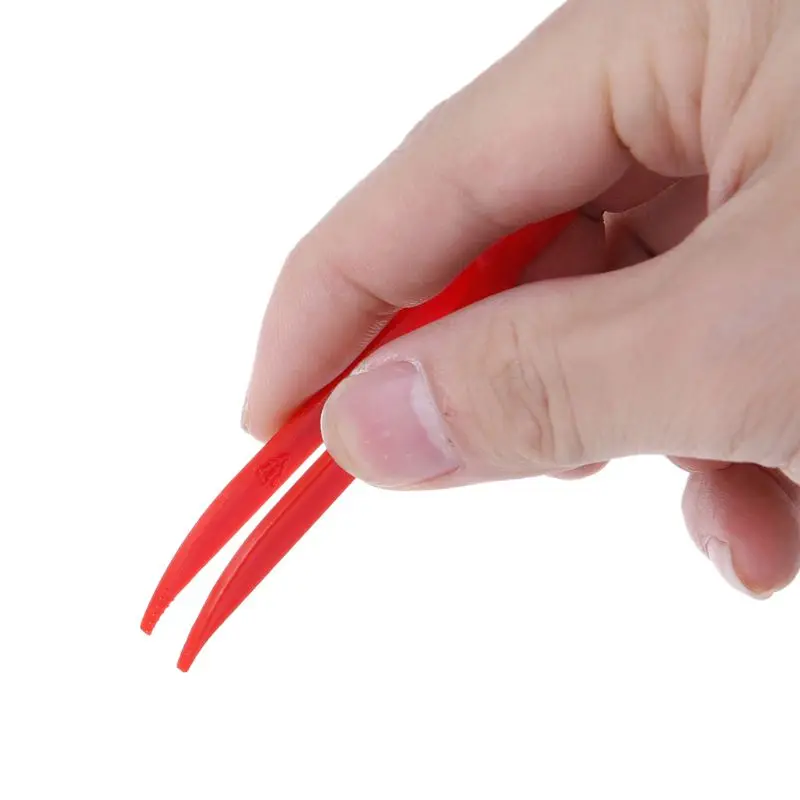 Pinzas antiestáticas plástico, 10 Uds., reparación mantenimiento resistente calor, envío directo