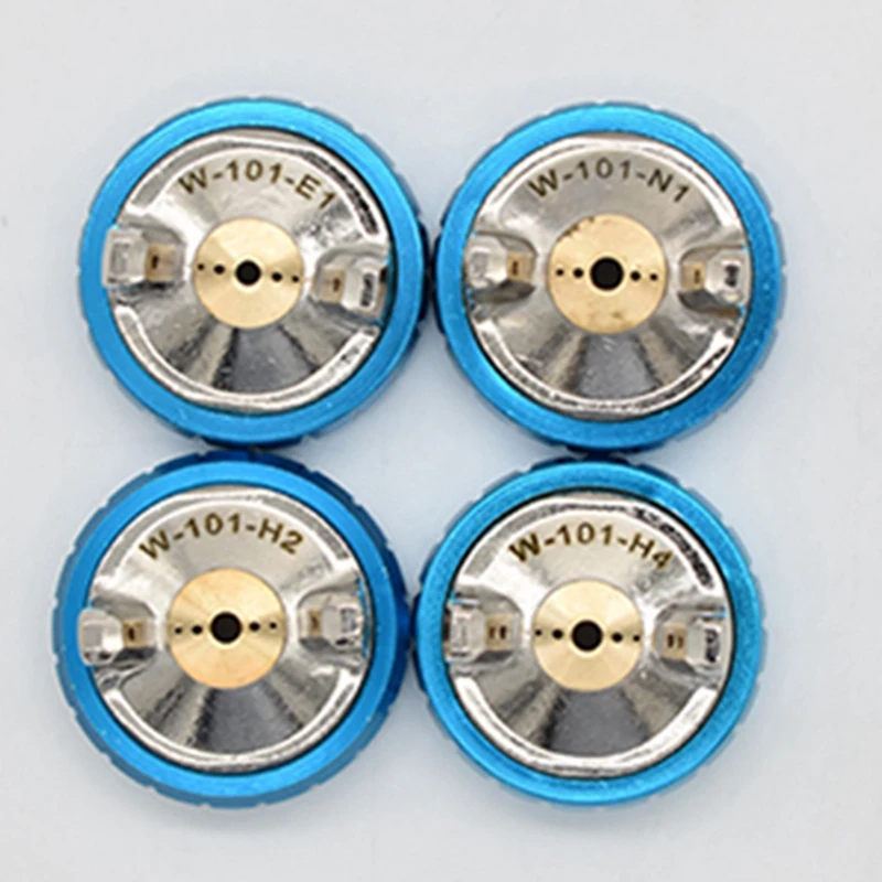 DIDI W-101 Spuitpistool Nozzle Kit Mondstuk Naald En Mondstuk Cap W101 HVLP Zwaartekracht-Feed Verf Nozzle Luchtspuitpistool Onderdelen