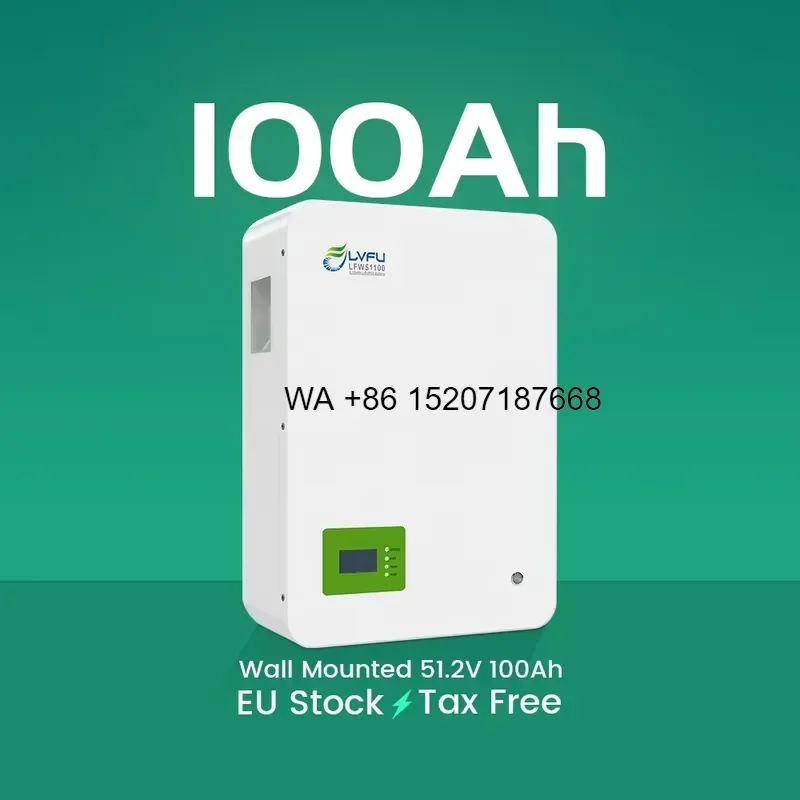 Wmwmnu for LVFU EU Stock Lithium Solar Home 100Ah 200Ah Energy Storage Battery 5KWh 10KWh Deep Cycle 24V 48V LiFePO4