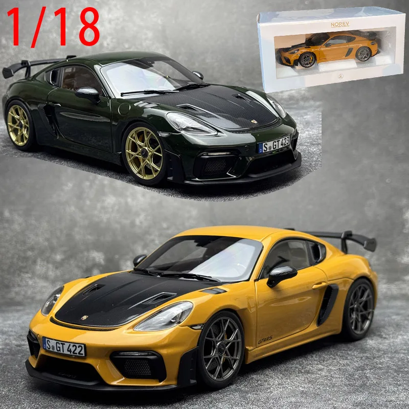 

NOREV 1:18 Литой под давлением Porsche 911 GT4 Модель автомобиля из сплава Porsche Play Vehicles Игрушки для мальчиков Оригинальная коробка