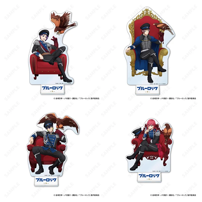 Anime BLUE LOCK Chigiri Hyoma Mikage Reo Sae Itoshi Cosplay águila figura acrílica soporte dibujos animados señal de pie regalo de Navidad