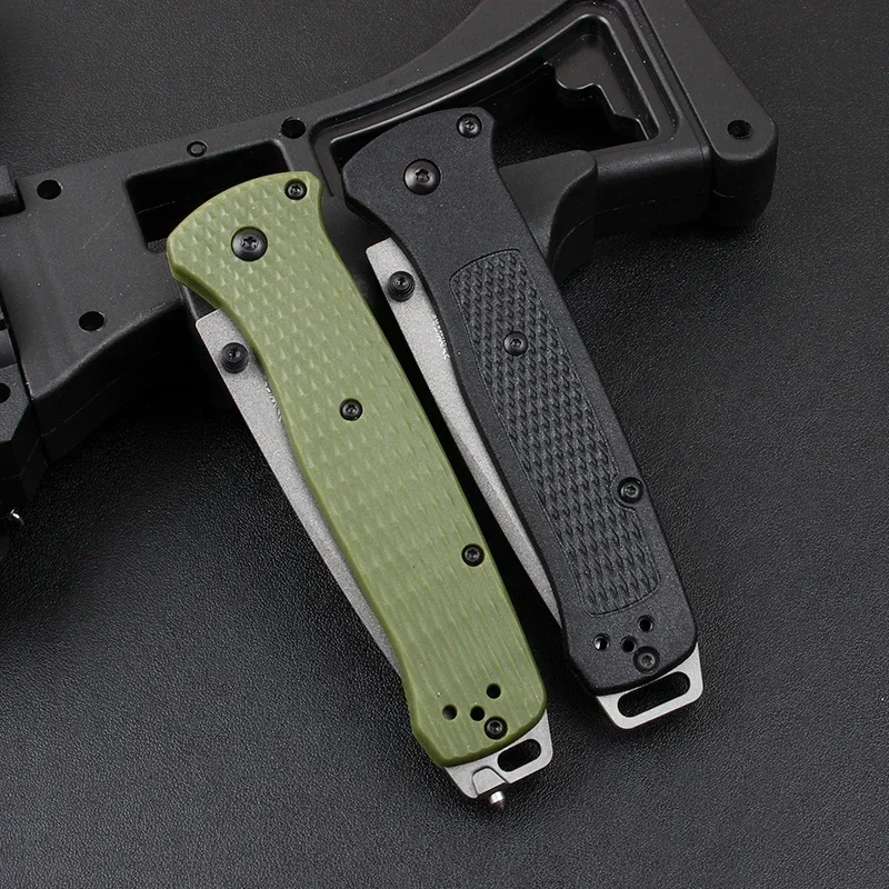 NEW BM 537 Bailout Folding Pocket Knife S35V Tanto Blade Nylon Fiber Handles EDC Tactical Knives Outdoor Camping Hunting Tool