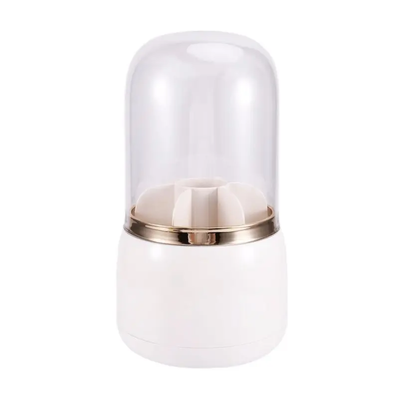 

ABRW-360° Rotation Silverware Organizer For Kitchen Counter,Utensil Holder Box Silverware Box Holder For Party