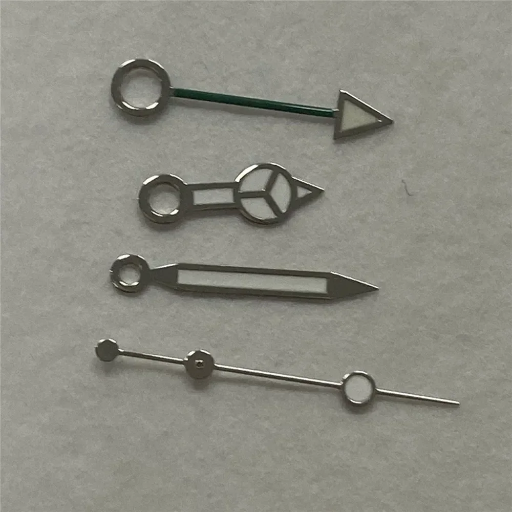 4 Pointers Blue Luminous Watch Hands for Mingzhu 3804 GMT Automatic Watch Movement Repair Accessories NEW DIY