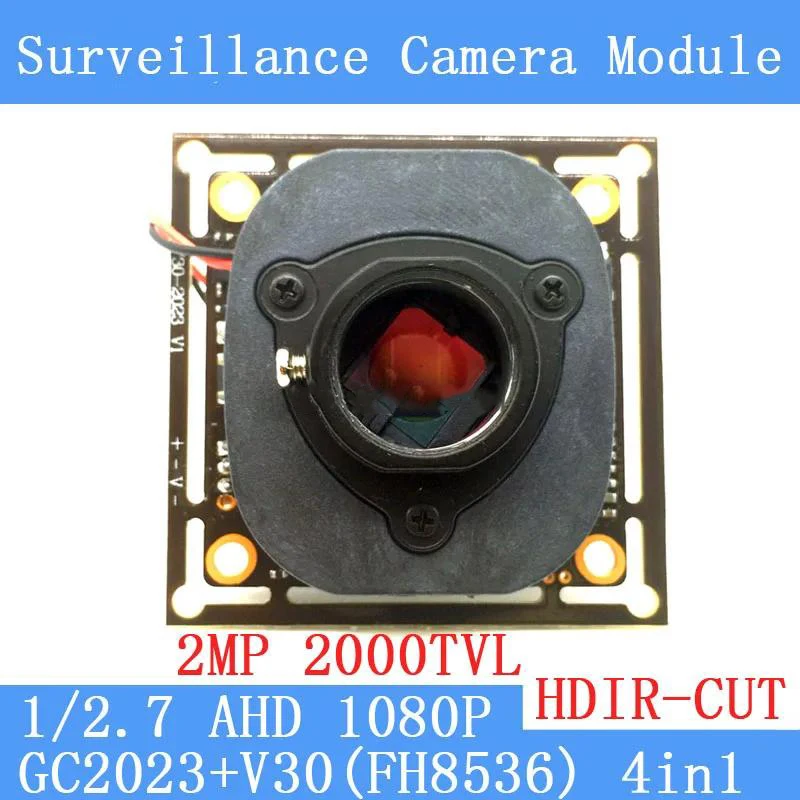 

Печатная плата модуля камеры PU`Aimetis 2MP 1920*1080 AHD 1080P, 1/2,7 2000TVL GC2023 + печатная плата V30 + двойной фильтр-переключатель HD IR-CUT