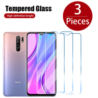 3PCS Tempered Glass For Xiaomi Redmi Note 11 10 9 8 7 Pro 11T 9S 10S 8T 10T Protective Glass For Redmi 9T 9A 9C 8A