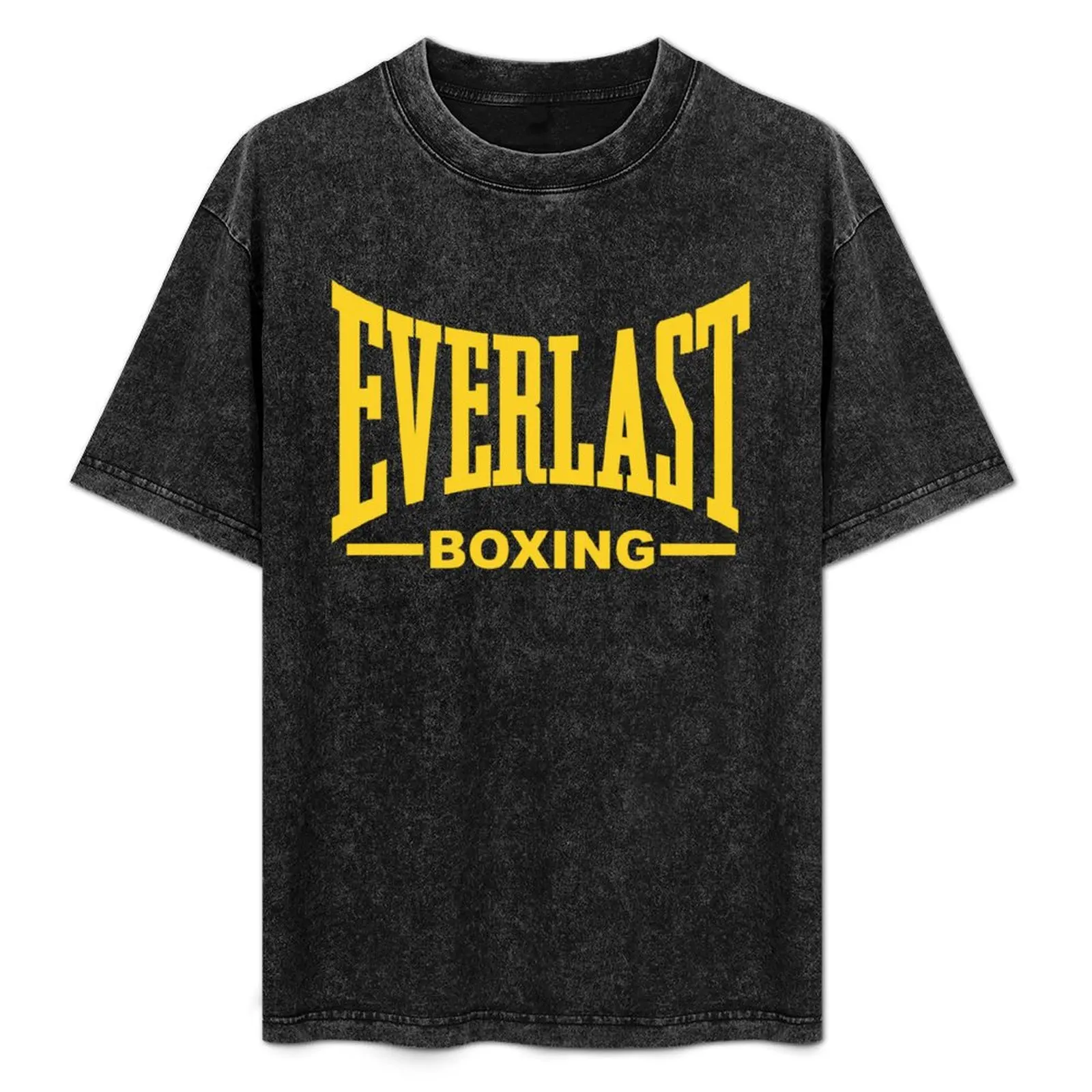 Everlast Yellow Boxing t-shirt graphics summer tops mens t shirt graphic